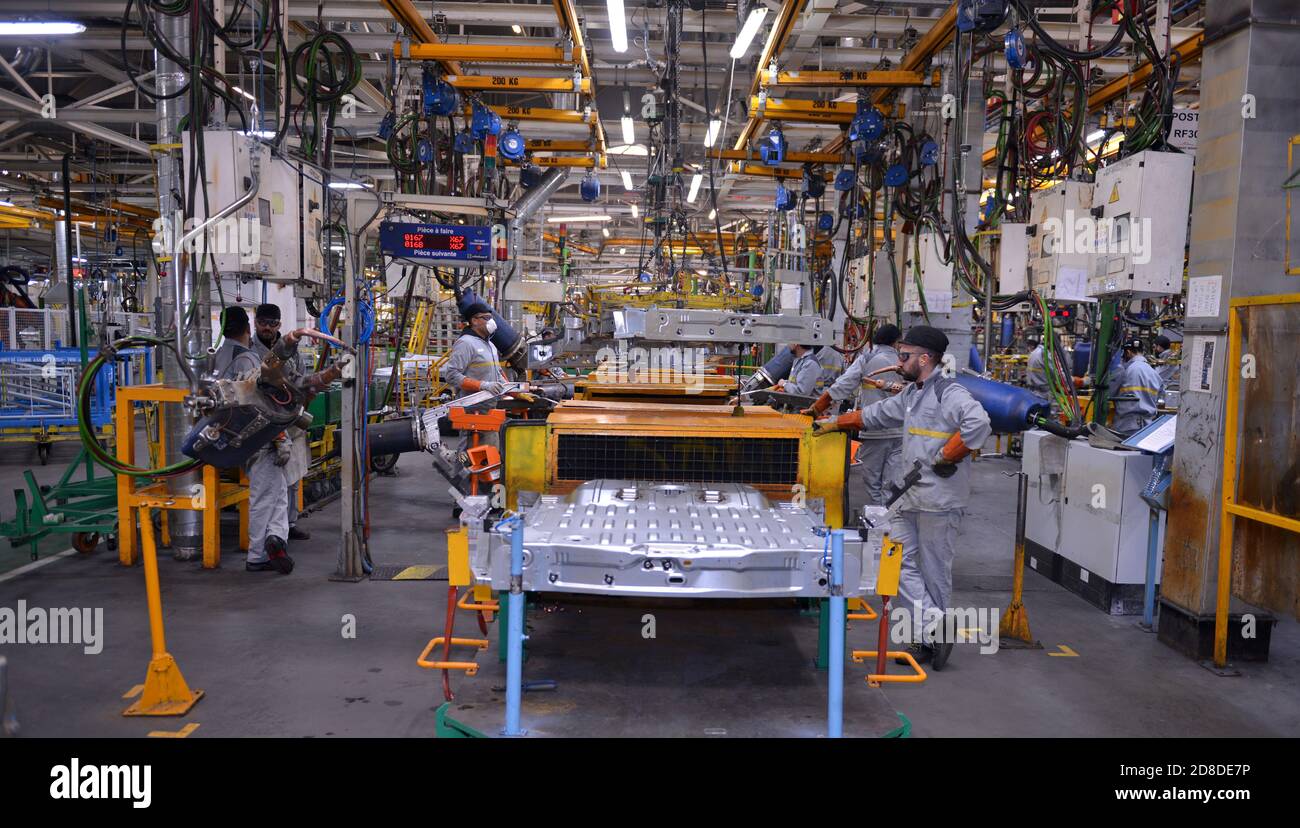 The car manufacturer in Morocco Stock Photo Alamy