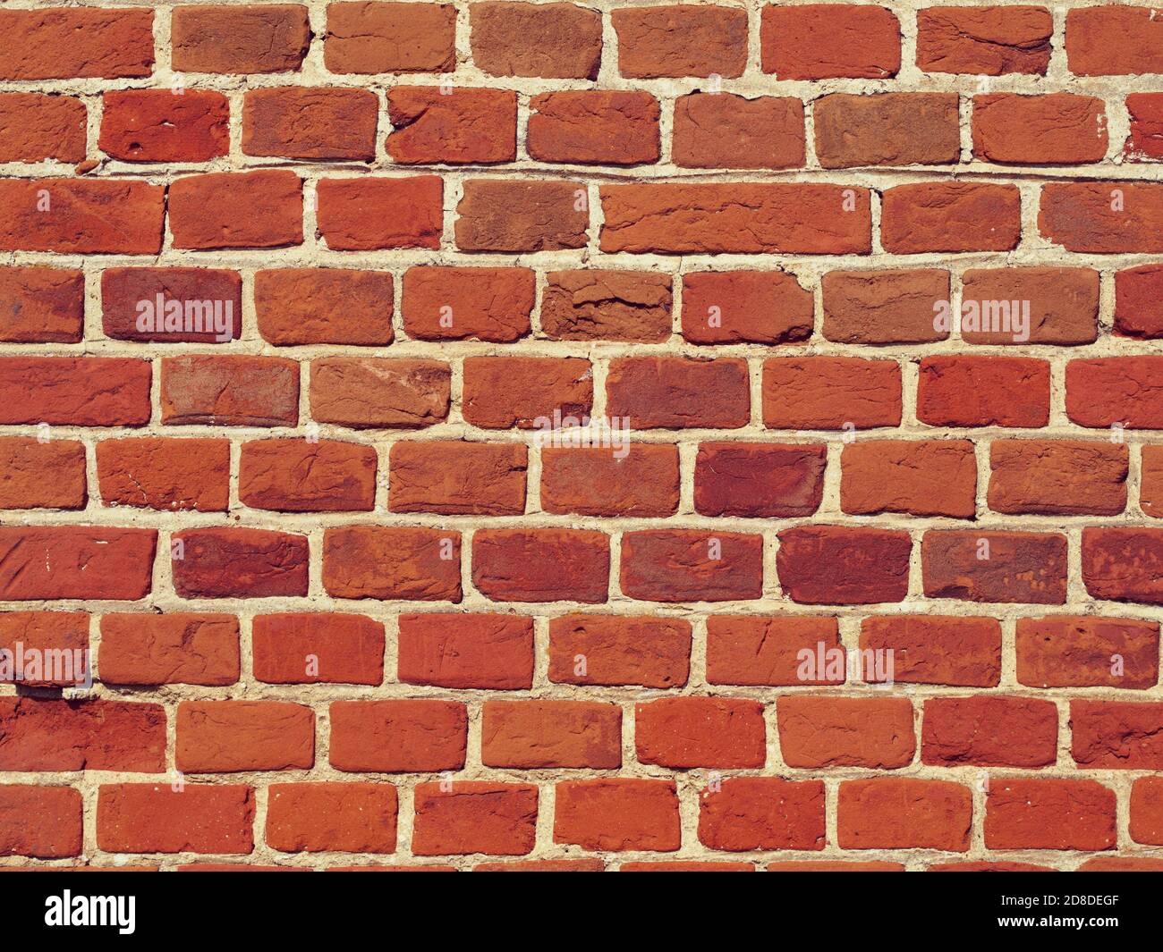 Old red brick wall texture, instagram hipster style filtered background  Stock Photo - Alamy
