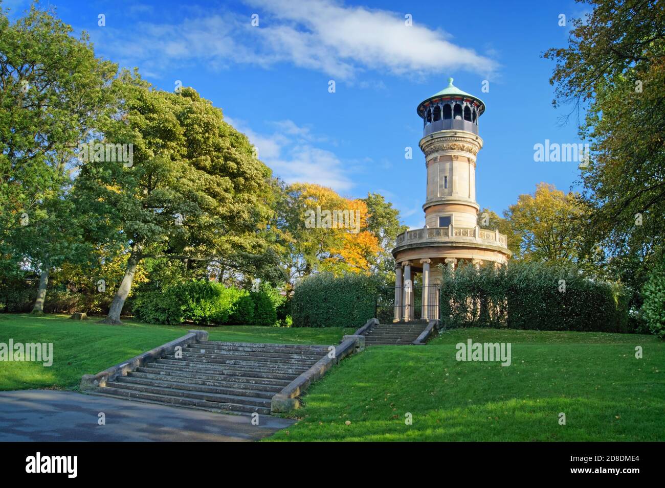 UK,South Yorkshire,Barnsley,Locke Park Tower Stock Photo Alamy