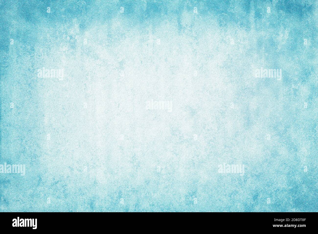 Blue background with grunge texture, blue sky soft with white center