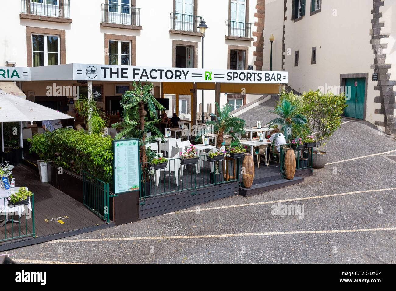 The Factory Sports Bar, Funchal, Madeira, Portugal Stock Photo Alamy