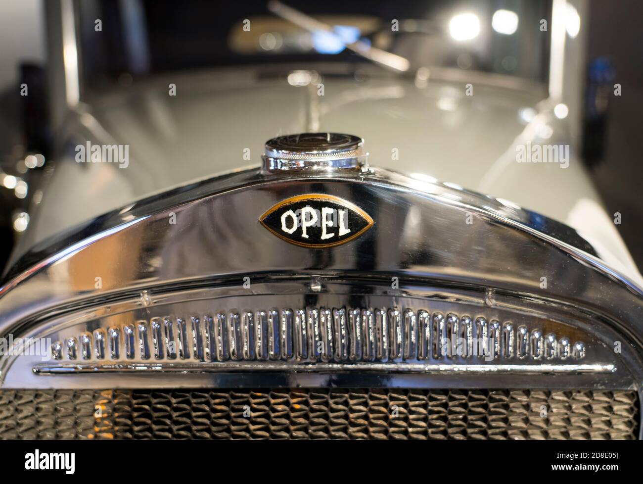 Opel classic car, German car manufacturer Opel, 1930s, PS.SPEICHER Museum, Einbeck, Lower Saxony, Germany, Europe Stock Photo