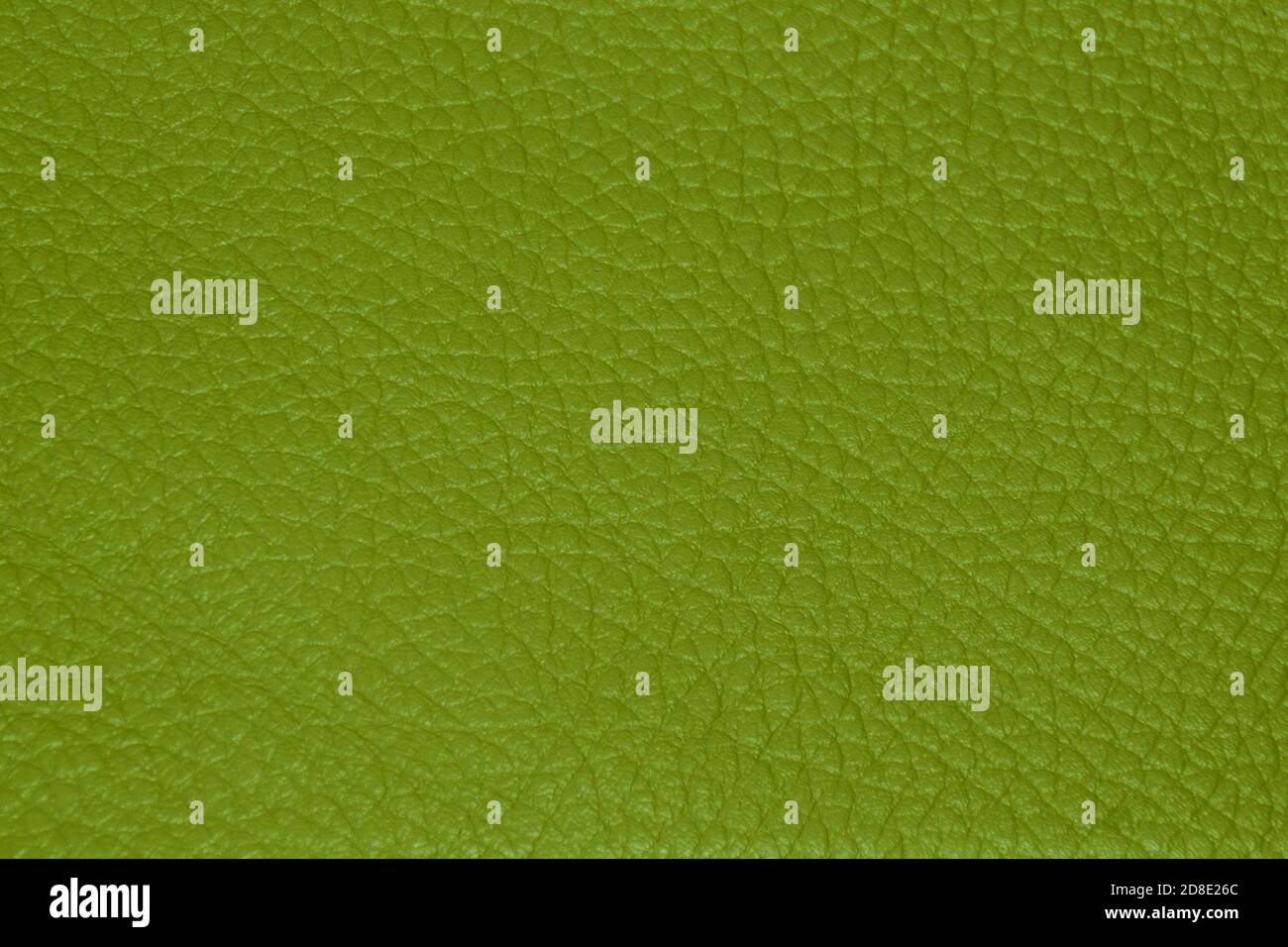 green chartrese textured Leather realistic background Stock Photo