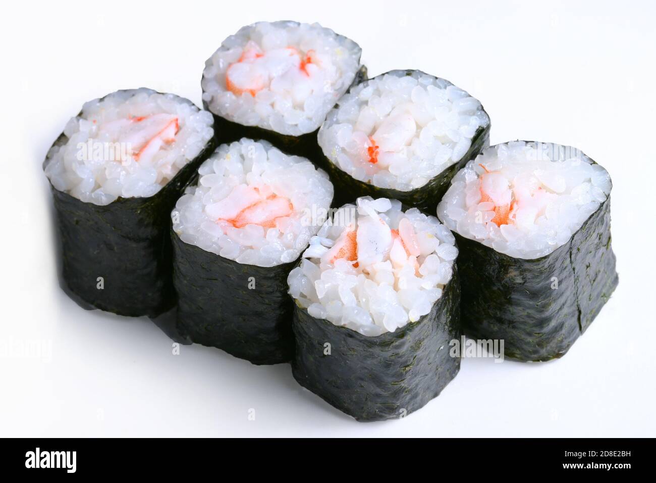 Kani maki sushi rolls, Kani Maki or Kani stick & fish roe with