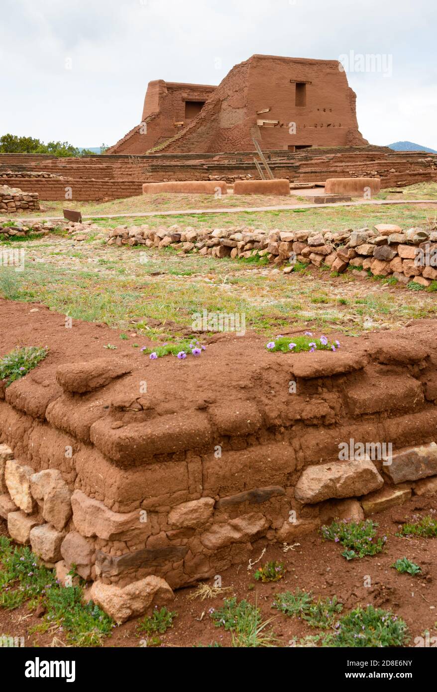 Pecos National Historical Park Stock Photo Alamy