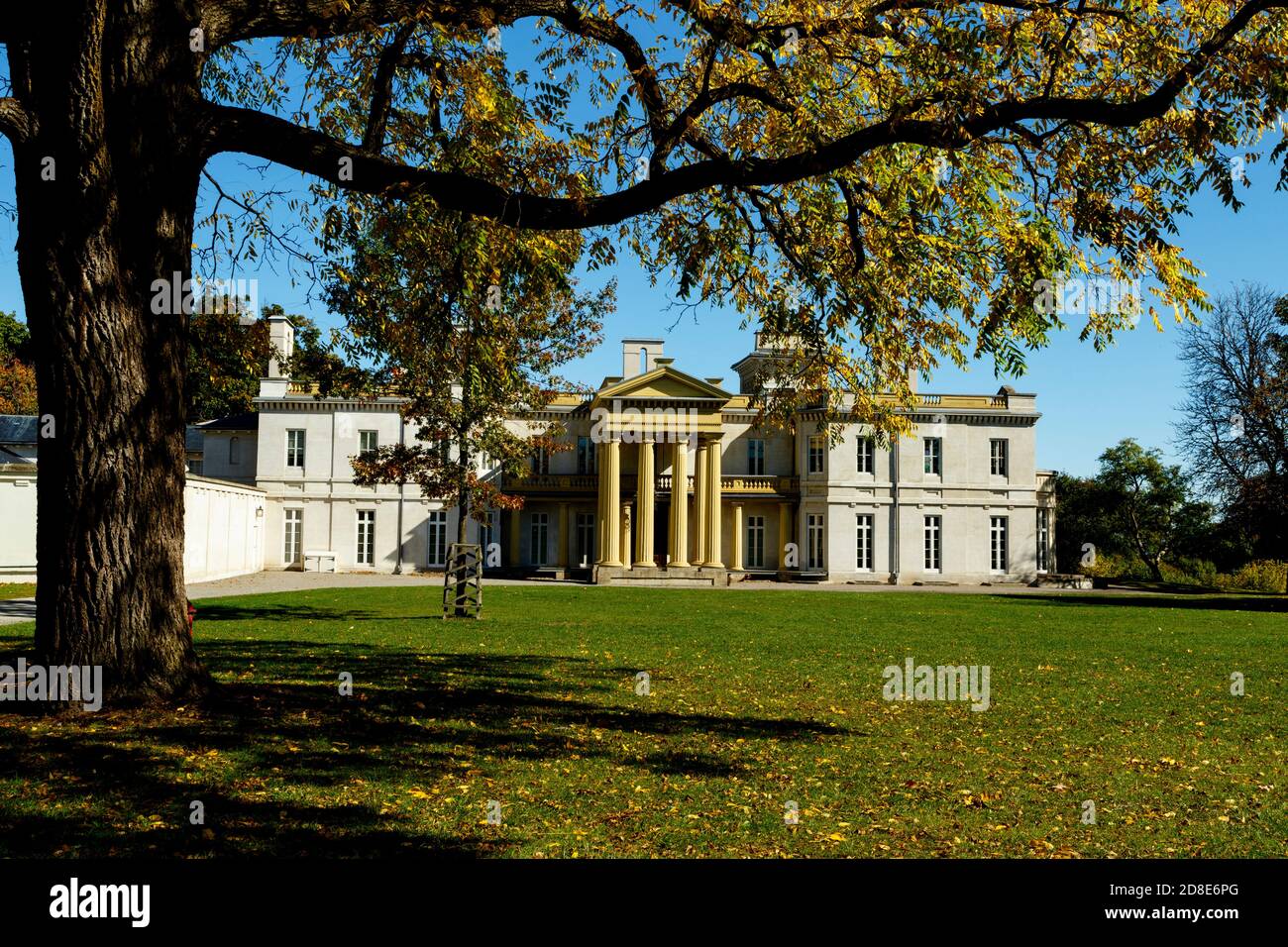 Historic 19th century mansion Dundurn Castle. Hamilton Ontario Canada