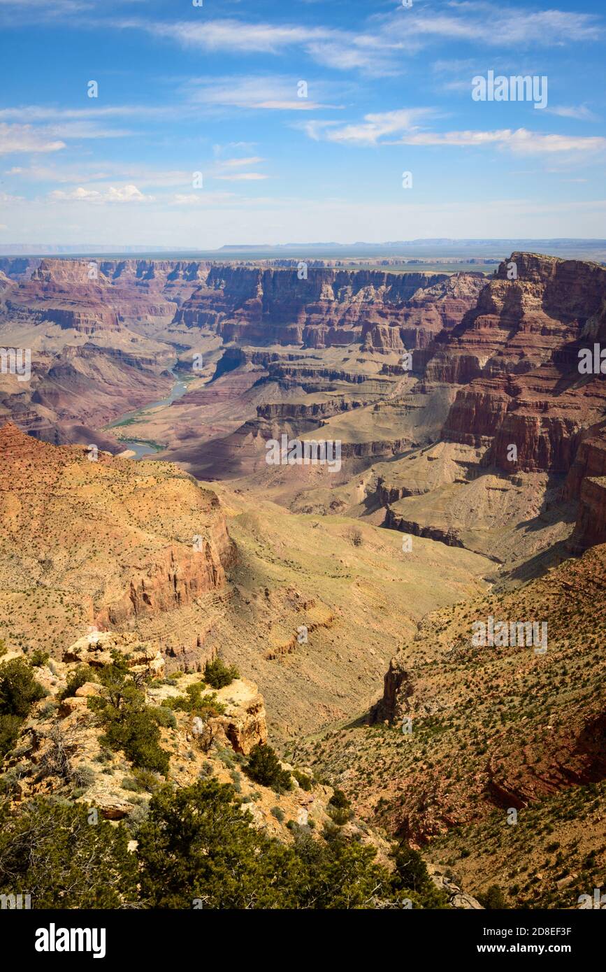 Grand Canyon National Park and the Colorado River Stock Photo - Alamy