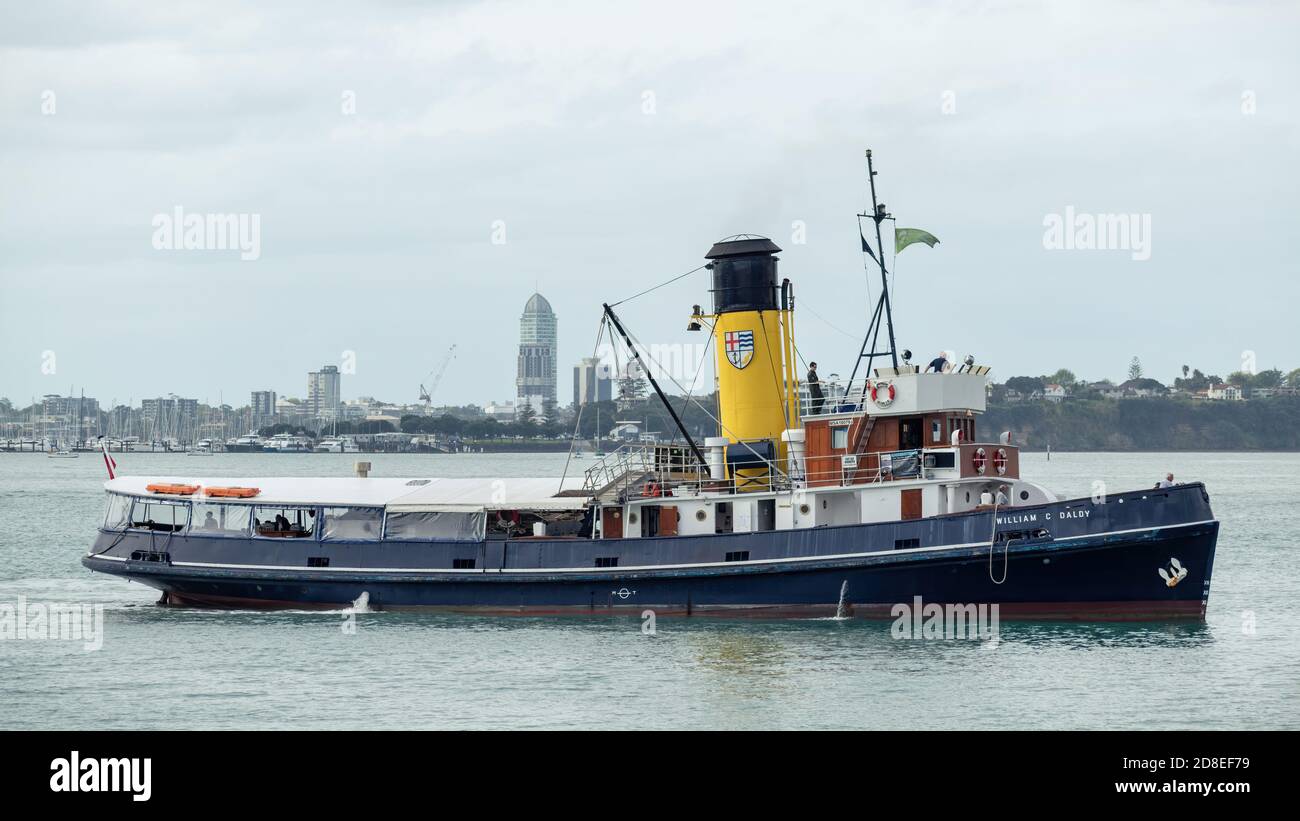 AUCKLAND, NEW ZEALAND Oct 21, 2019 View of William C Daldy historic