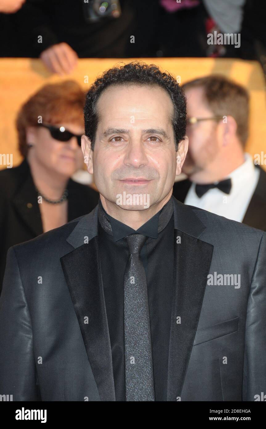 Tony Shalhoub arrives at the 16th annual Screen Actors Guild Awards in Los Angeles on 1/23/2010