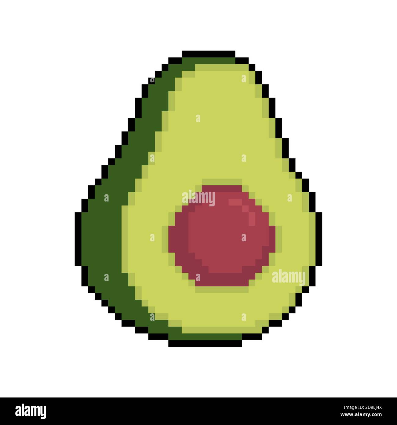 Pixel art avocat  Easy pixel art, Pixel art, Pixel drawing