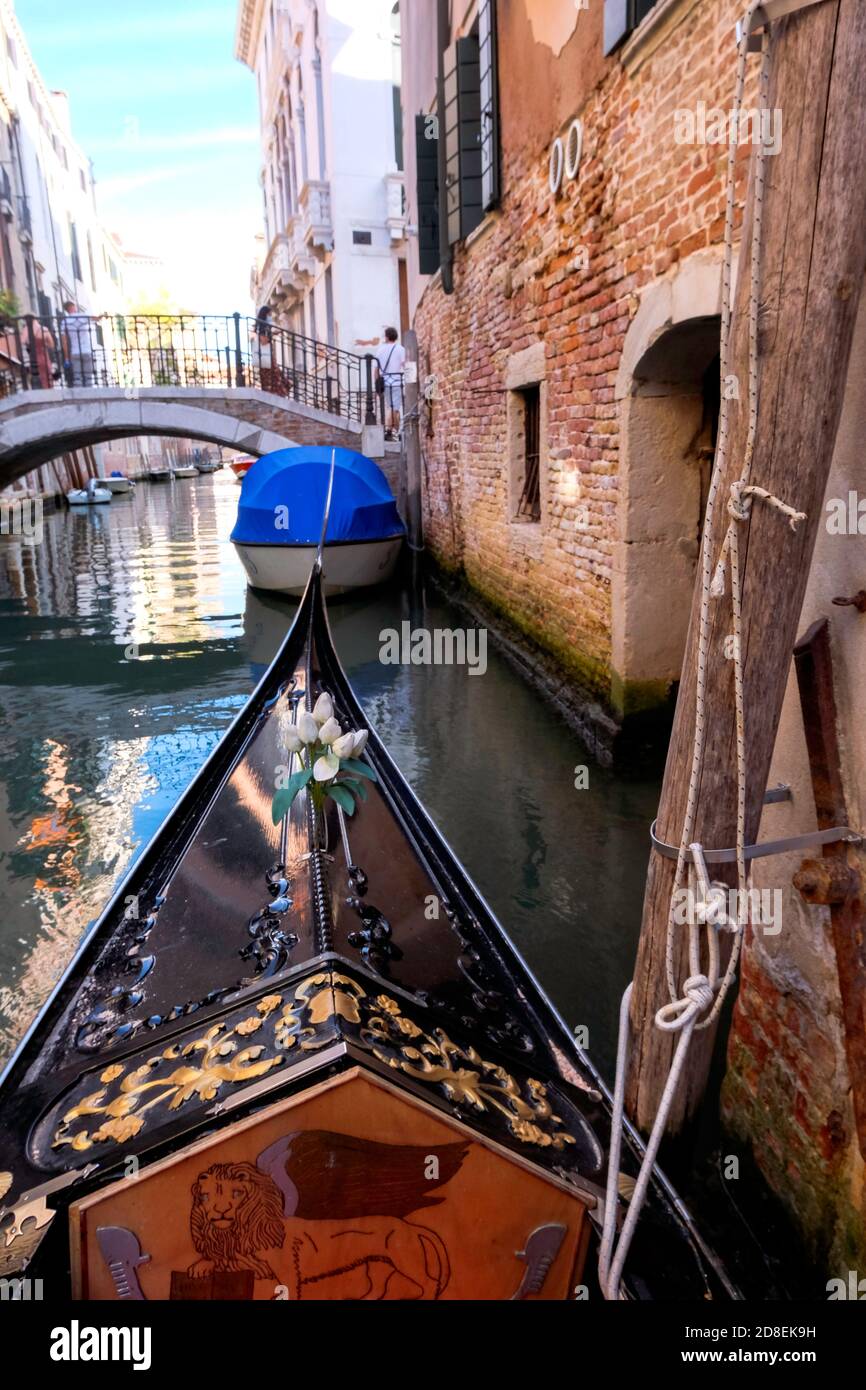 Vintage gondola hi-res stock photography and images - Alamy