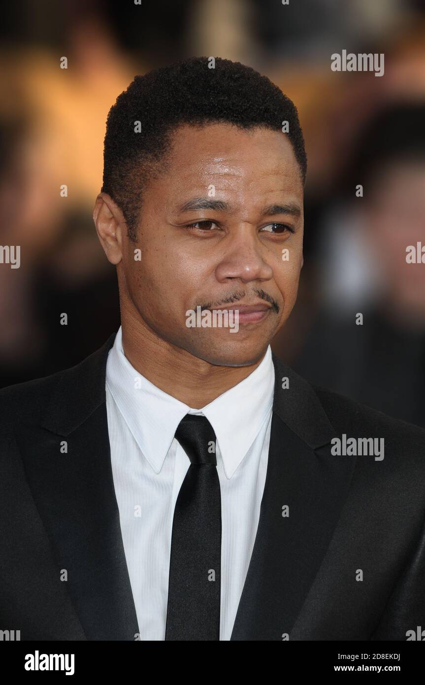 Cuba Gooding Jr. arrives at the 16th annual Screen Actors Guild Awards in Los Angeles on 1/23/2010 Stock Photo