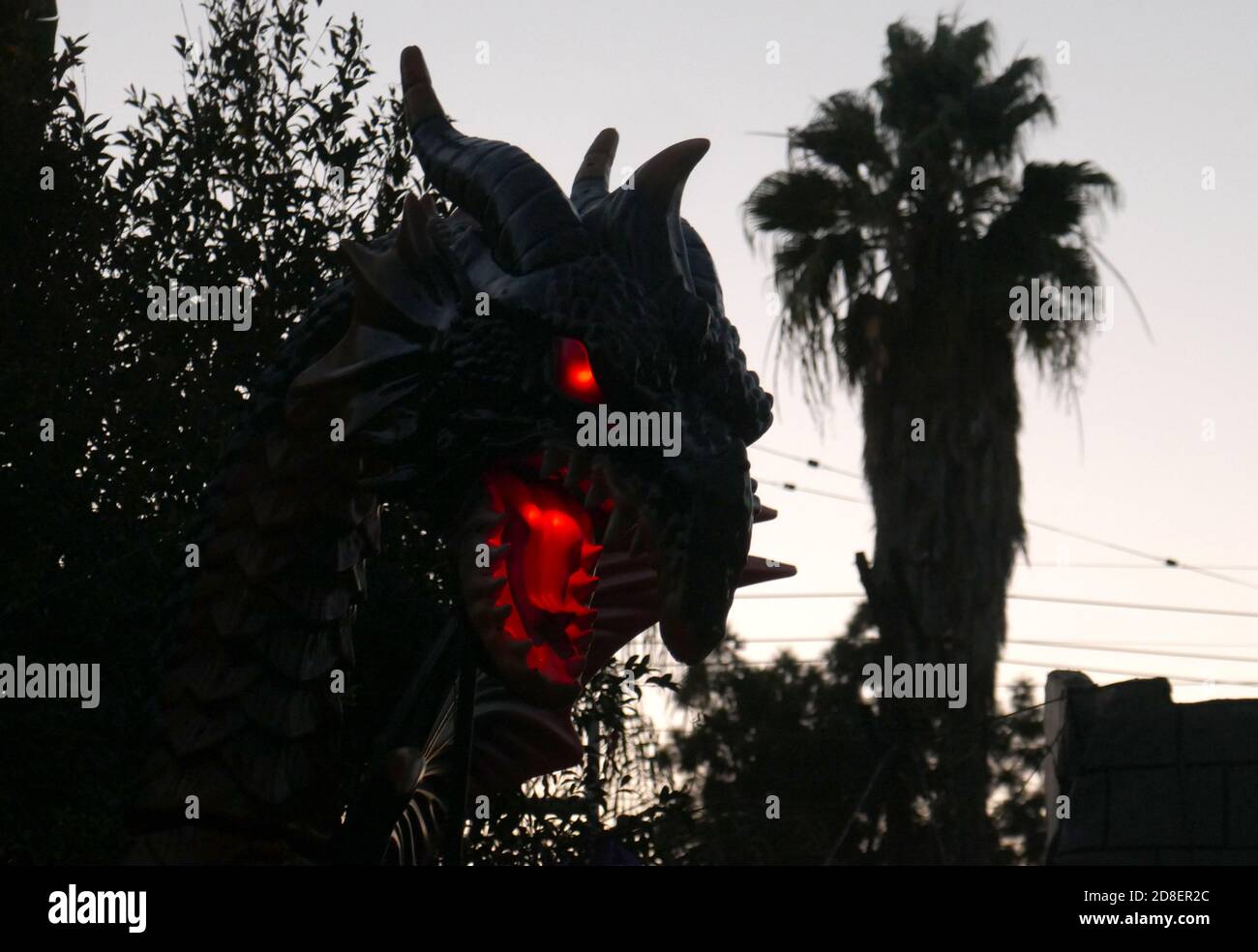 Burbank, California, USA 28th October 2020 A general view of atmosphere of Halloween Lawn