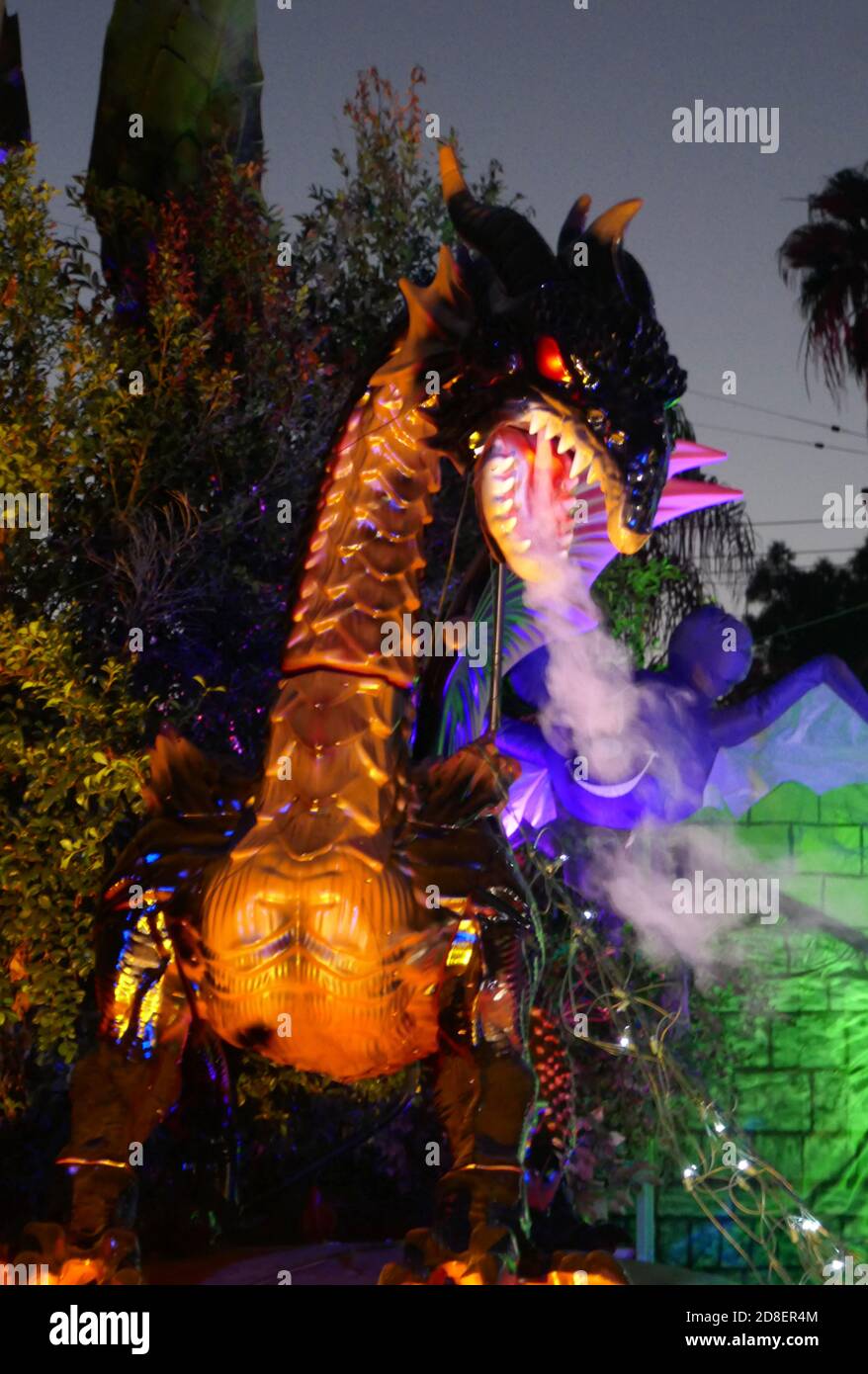 Burbank, California, USA 28th October 2020 A general view of atmosphere of Halloween Lawn