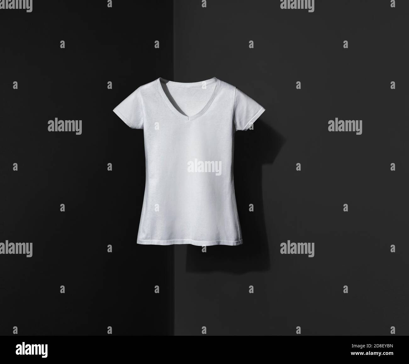 Download Blank Women T Shirt Template Isolated High Resolution Stock Photography And Images Alamy