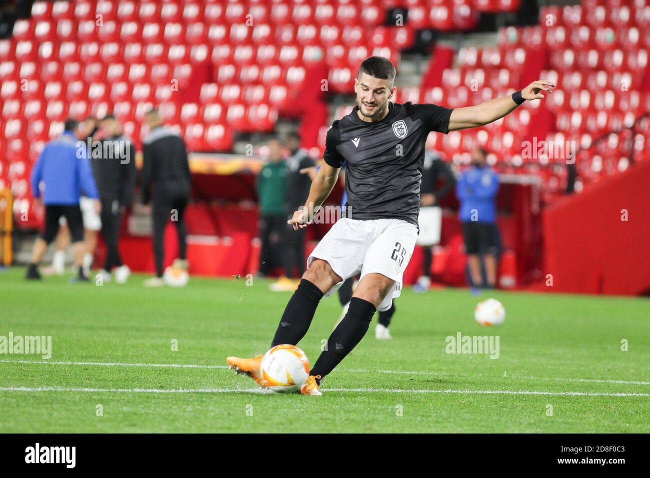 Granada Spain 29th Oct 2020 Antonio Colak Of Paok Salonica During The Europa League Football Match Played Between Granada Cf And Paok Salonica At Nuevo Los Carmenes Stadium On October 29 2020