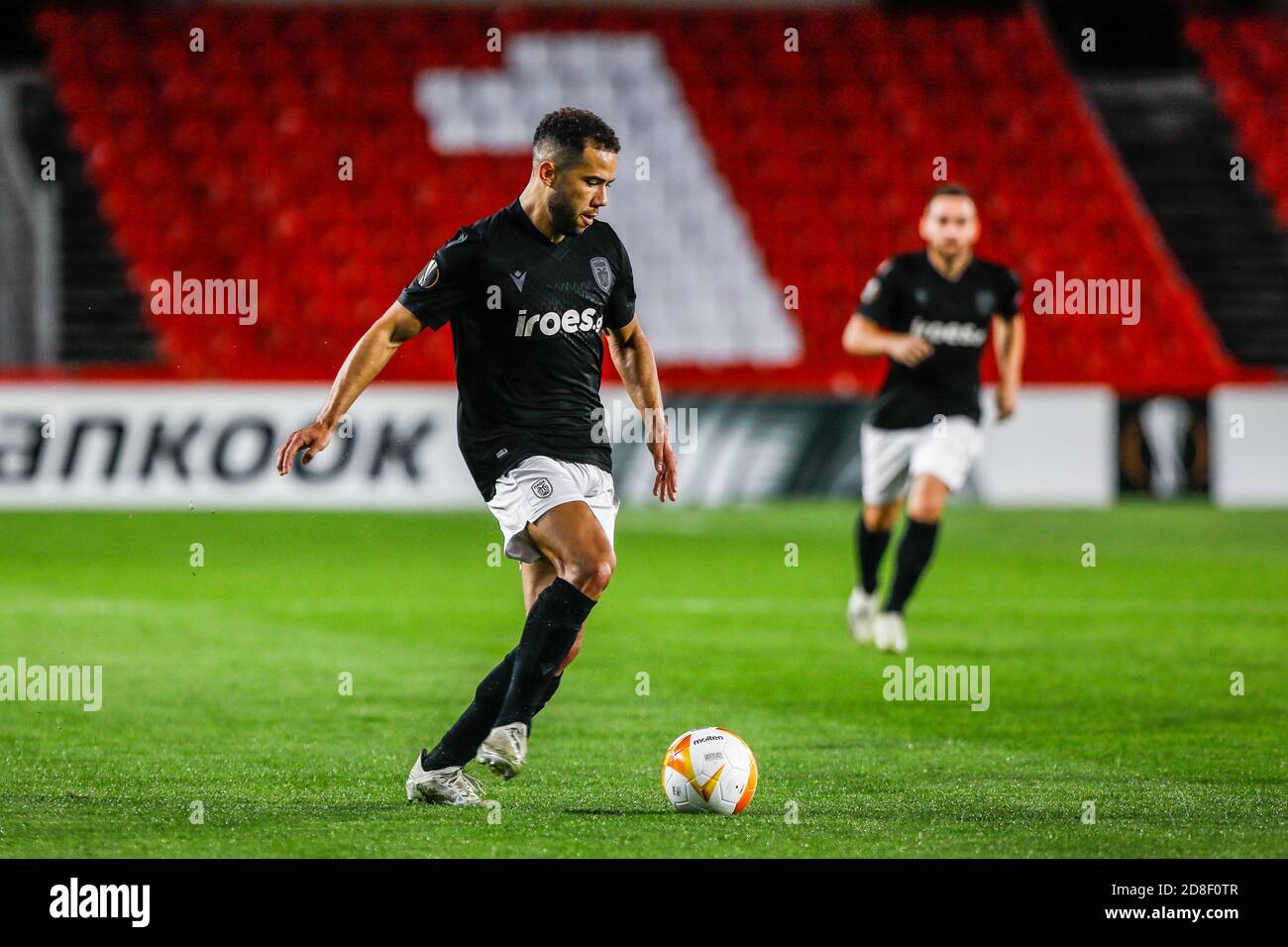 Rodrigo of Paok during the UEFA Europa League, Group Stage, Group E football match between Granada CF and Paok FC on October 29, 2020 at Los Carmenes Stadium in Granada, Spain - Photo Joaquin Corchero / Spain DPPI / DPPI Credit: LM/DPPI/Joaquin Corchero/Alamy Live News Stock Photo