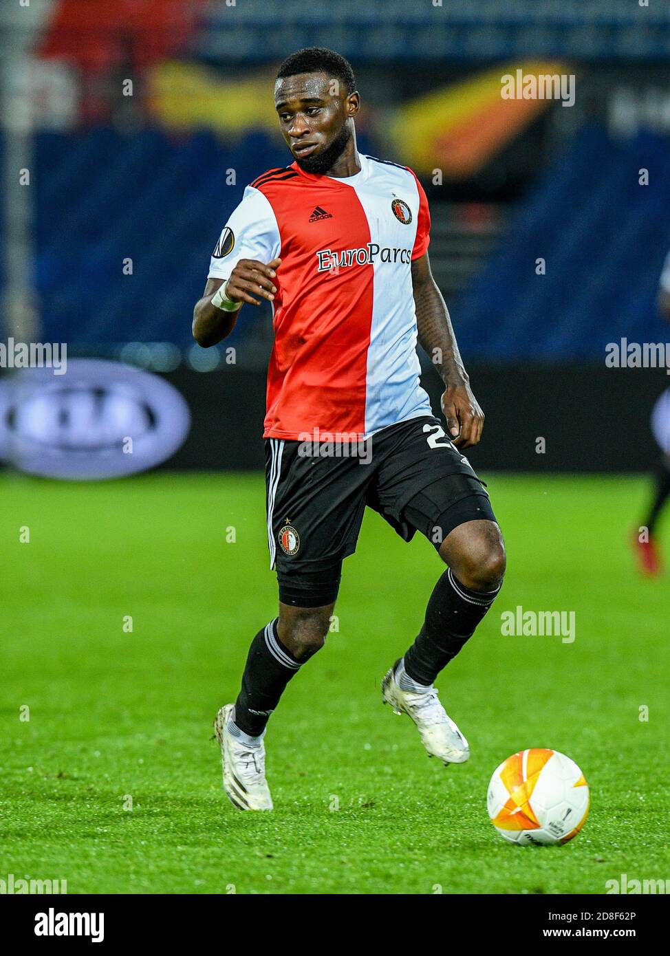 Rotterdam Netherlands October 29 Lutsharel Geertruida Of Feyenoord During The Uefa Europa League Match Between Feyenoord And Wolfsberger Ac At De Kuip On October 29 2020 In Rotterdam The Netherlands Photo