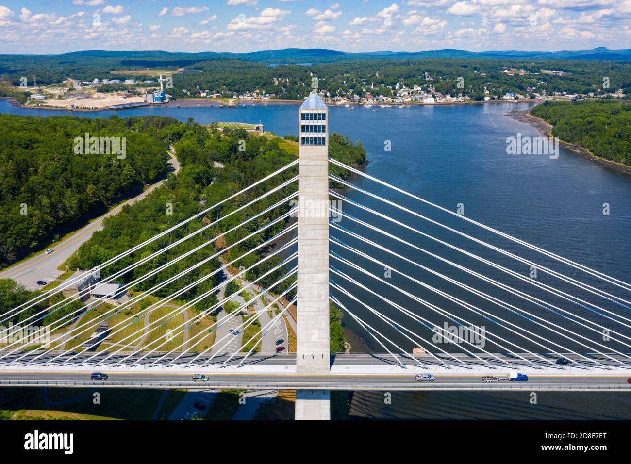 Penobscot Narrows Observatory, Penobscot Narrows Bridge, Stockton