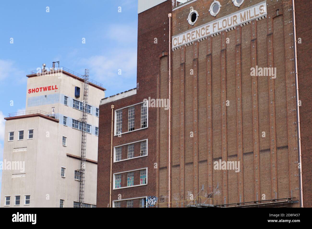 Clarence Flour Mills, Hull, UK Stock Photo