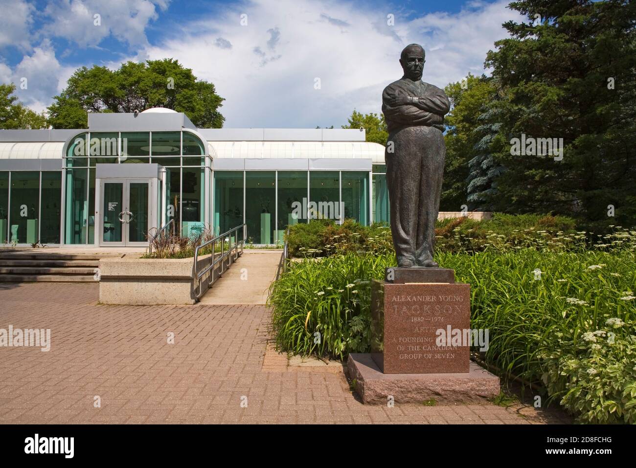 Leo Mol Sculpture Garden in Assiniboine Park, Winnipeg, Manitoba