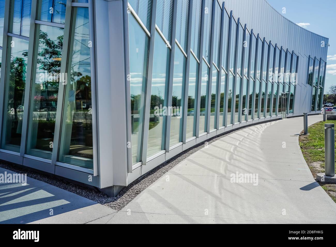 vaughan civic centre resource library modern architecture near toronto