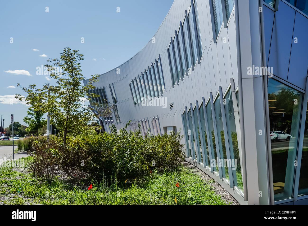 Vmc Library vaughan civic centre resource library modern architecture near toronto ...