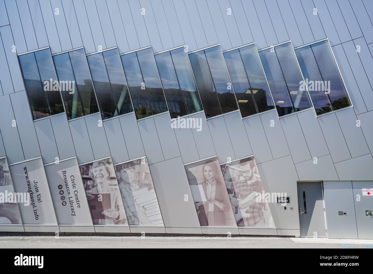 Vmc Library vaughan civic centre resource library modern architecture near toronto ...