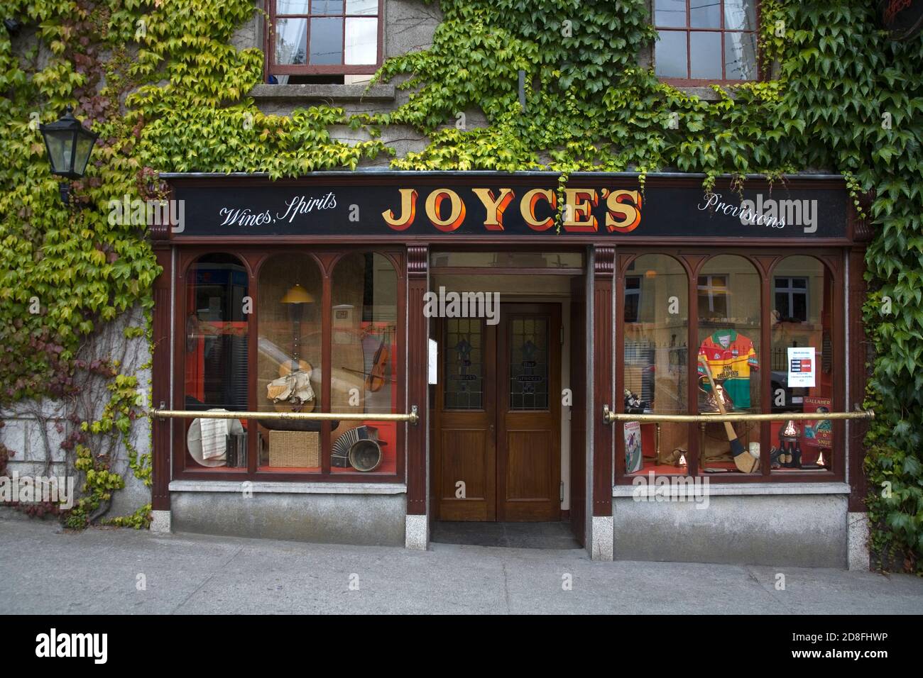 Joyce's Pub, Town of Borris, County Carlow, Ireland Stock Photo