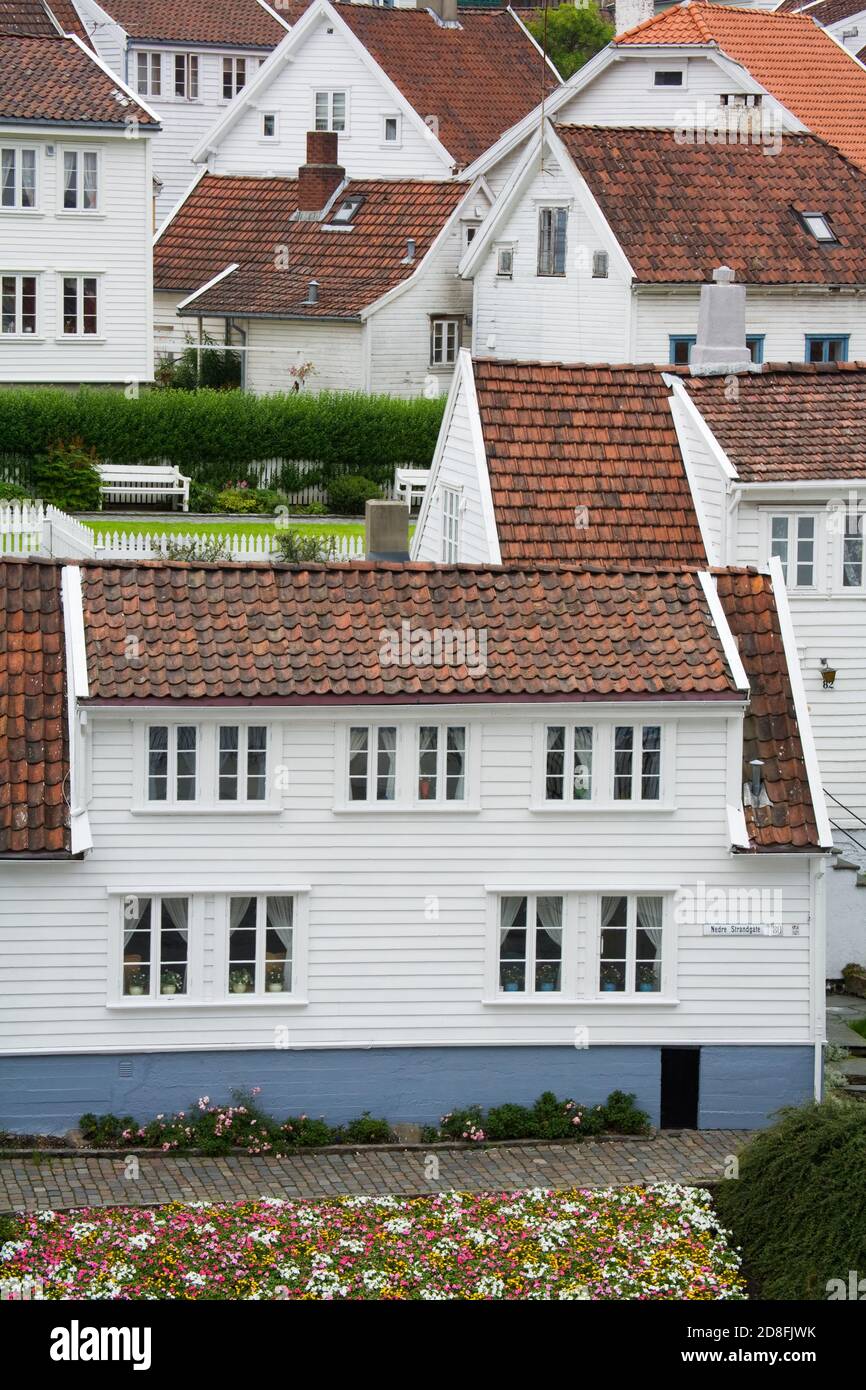 Gamble (Old) Stavanger, Stavanger City, Norway, Scandinavia Stock Photo