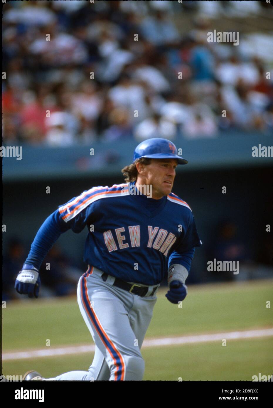 New York Mets Spring Training, 1987, I believe this is Dary…