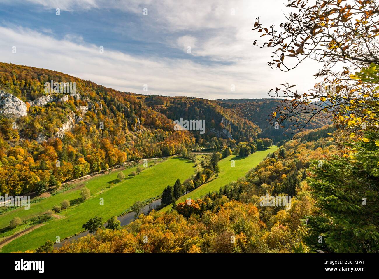Fantastic autumn hike in the beautiful Danube valley at the Beuron ...