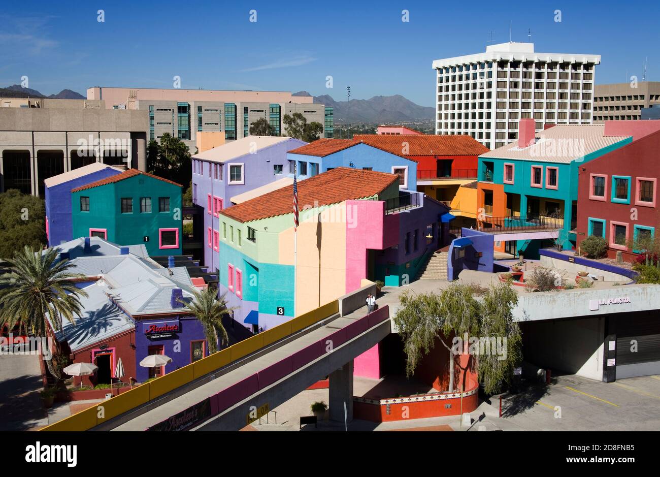La Placita Village,Tucson, Arizona,USA Stock Photo - Alamy