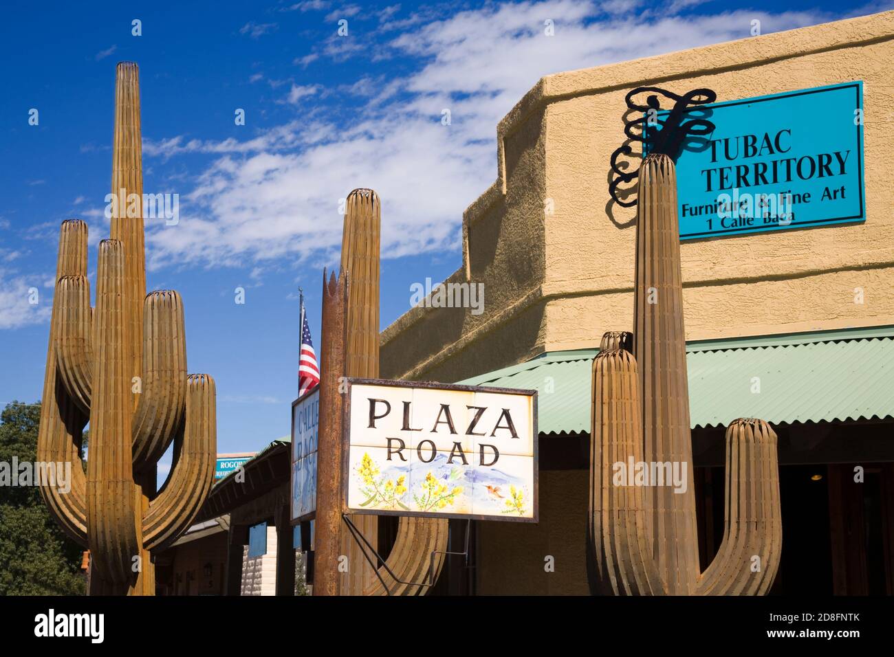 Furniture Store, Tubac, Greater Tucson Region, Arizona, USA Stock Photo