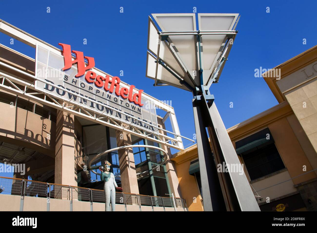 Westfield Downtown Plaza Mall, Sacramento, California, USA Stock Photo