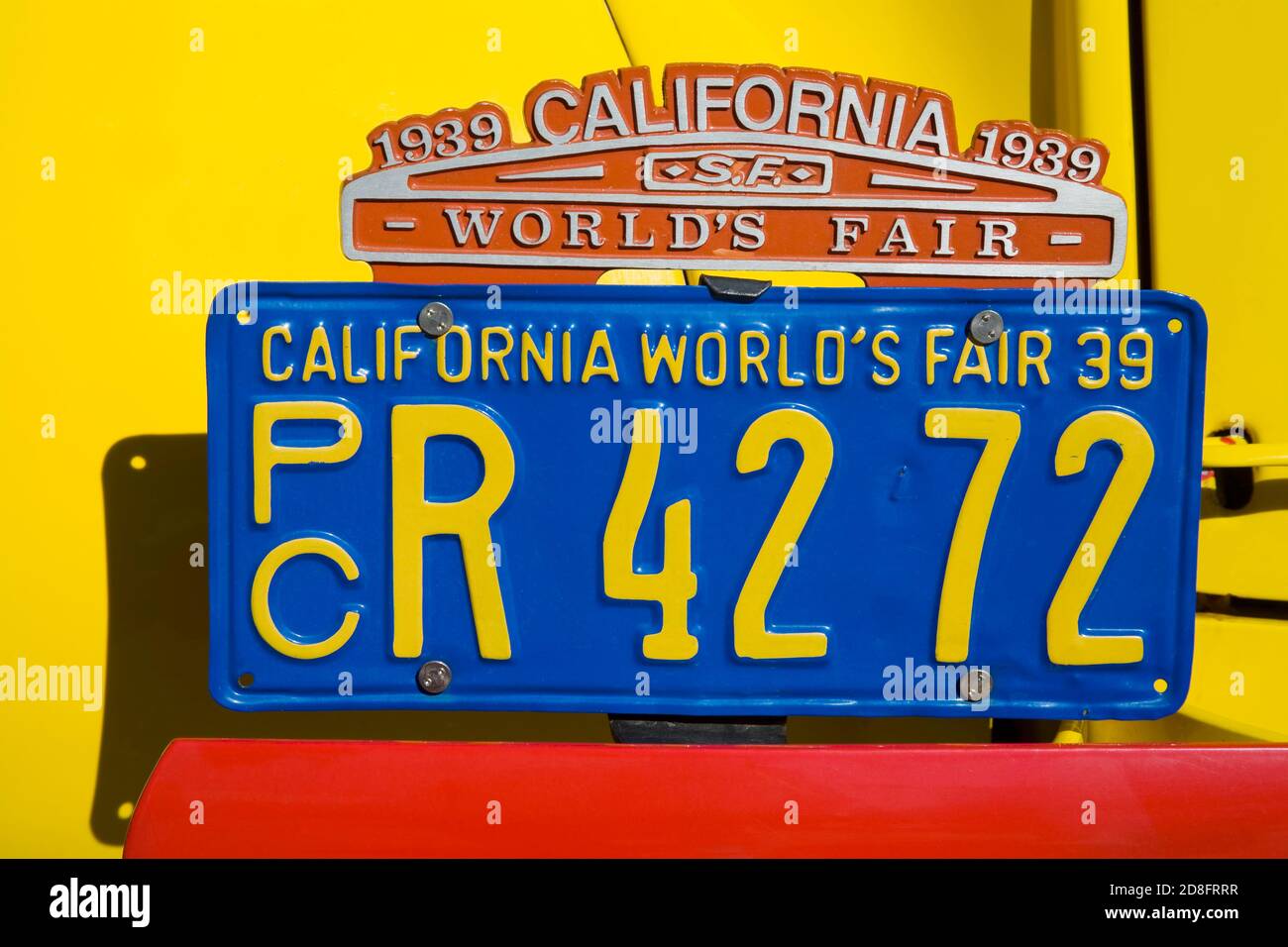 Historic Vehicle, Doh Dah Parade, Pasadena, Los Angeles, California, USA Stock Photo