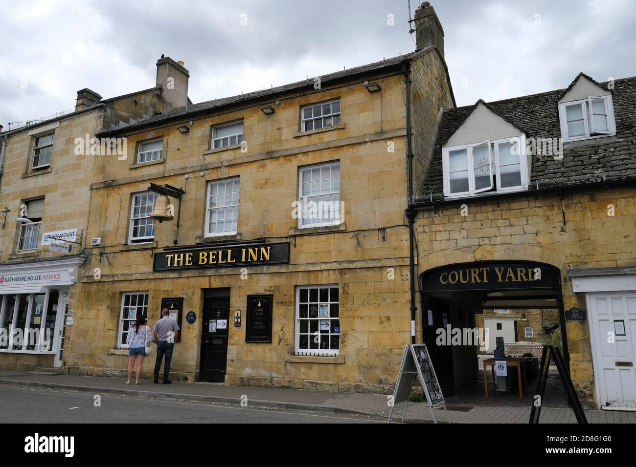 The Bell Inn At Morton In Marsh Cotswolds Gloucestershire England UK Stock Photo