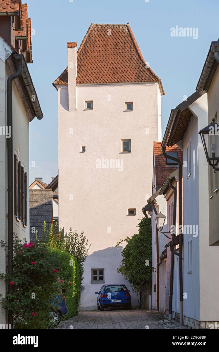 Beilngries, Innerer Graben, Rossturm Stock Photo