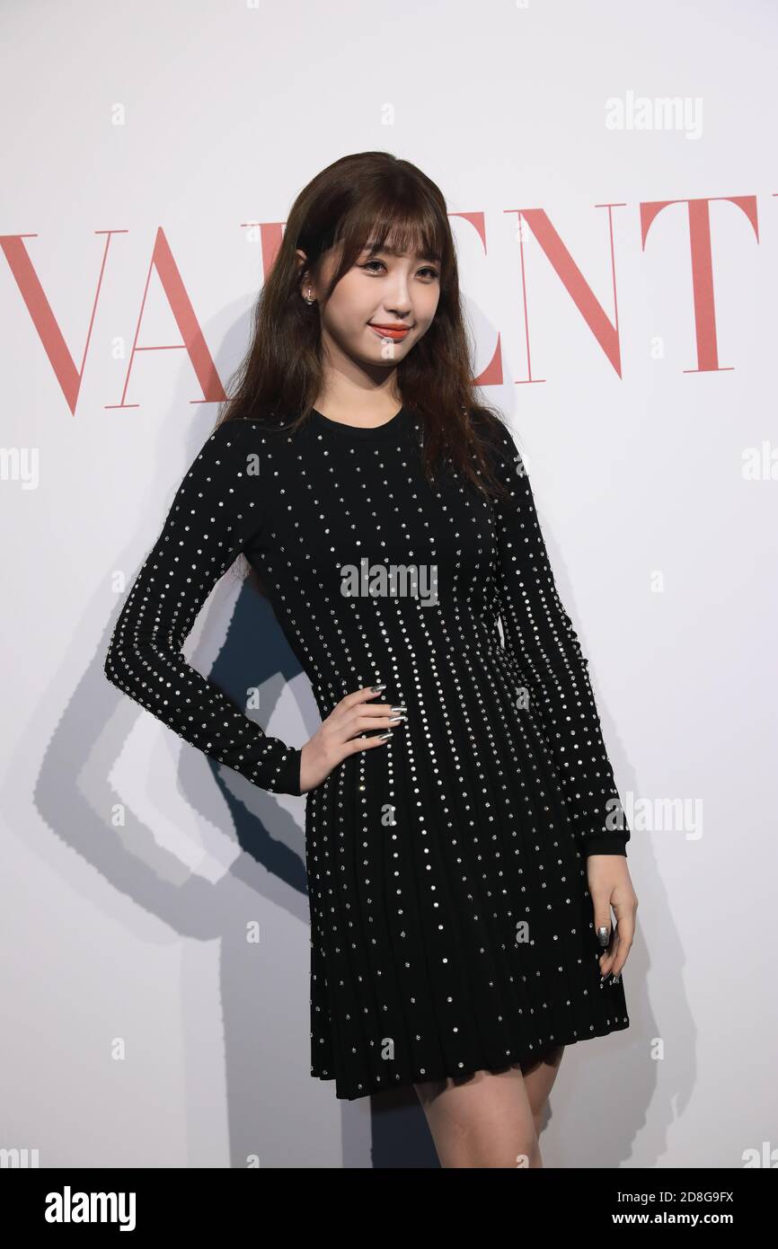 Chinese actress and singer Yu Shuxin also known as Esther Yu, attends