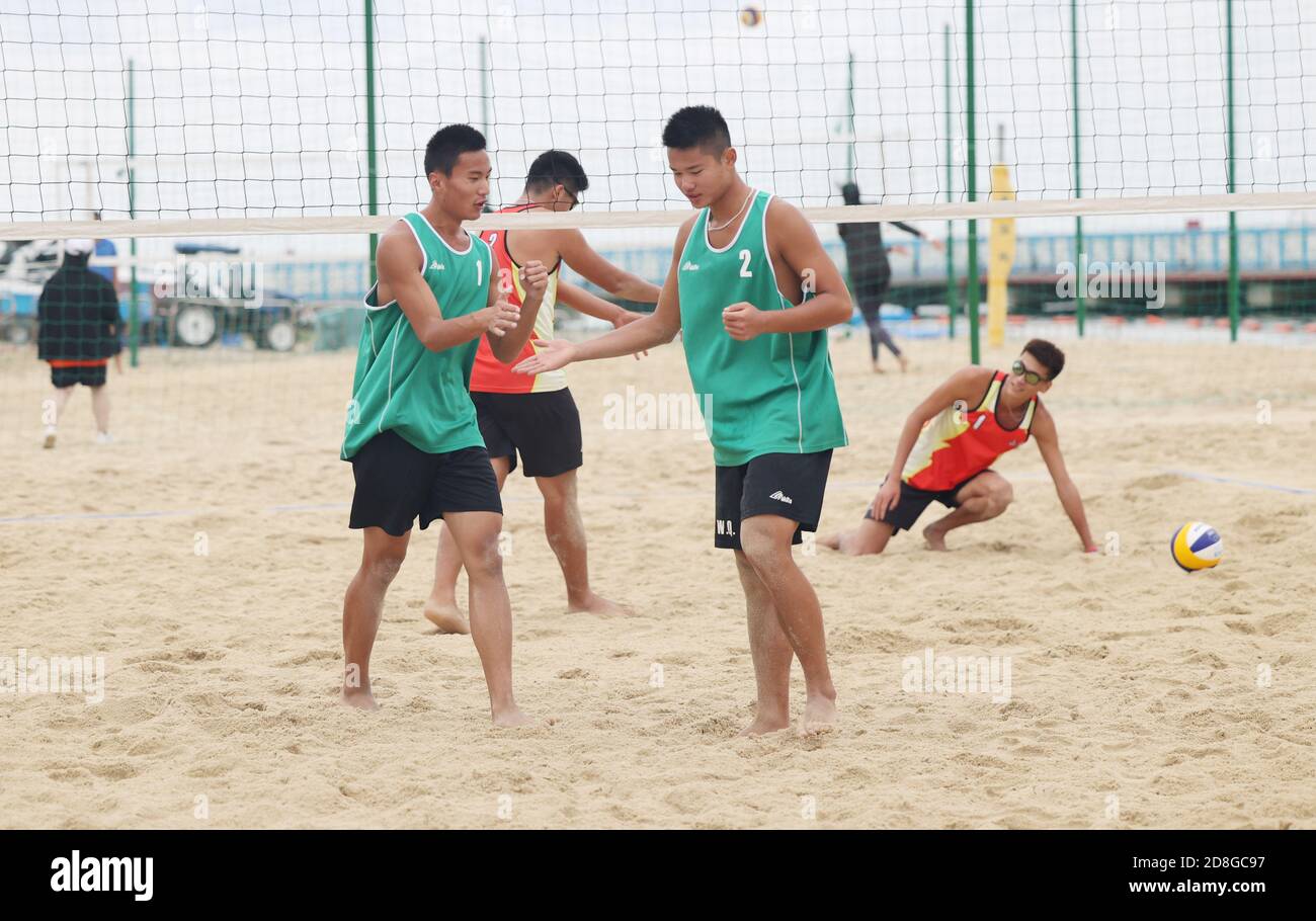 Chinese beach volleyball players hi-res stock photography and images ...