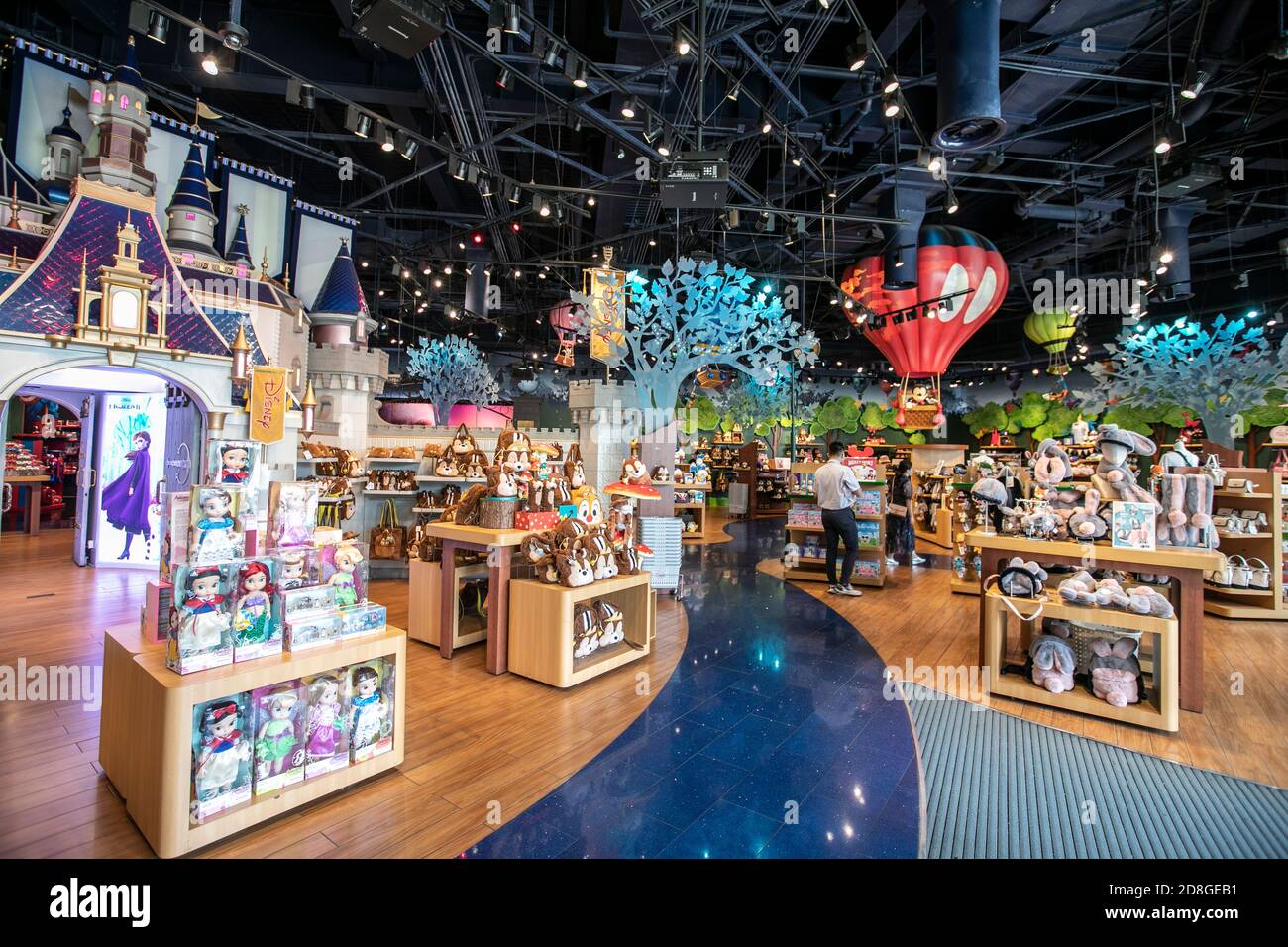 Inside view of a Disney flagship store in Shanghai, China, 3 September ...