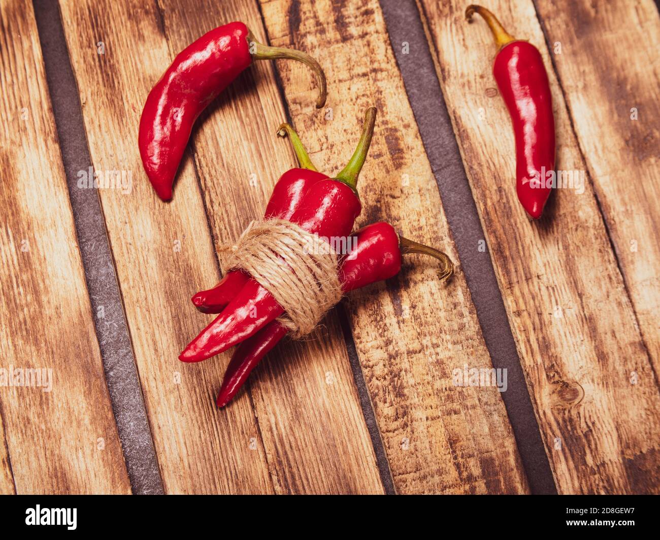 Red chilli isolated side view hi-res stock photography and images - Alamy