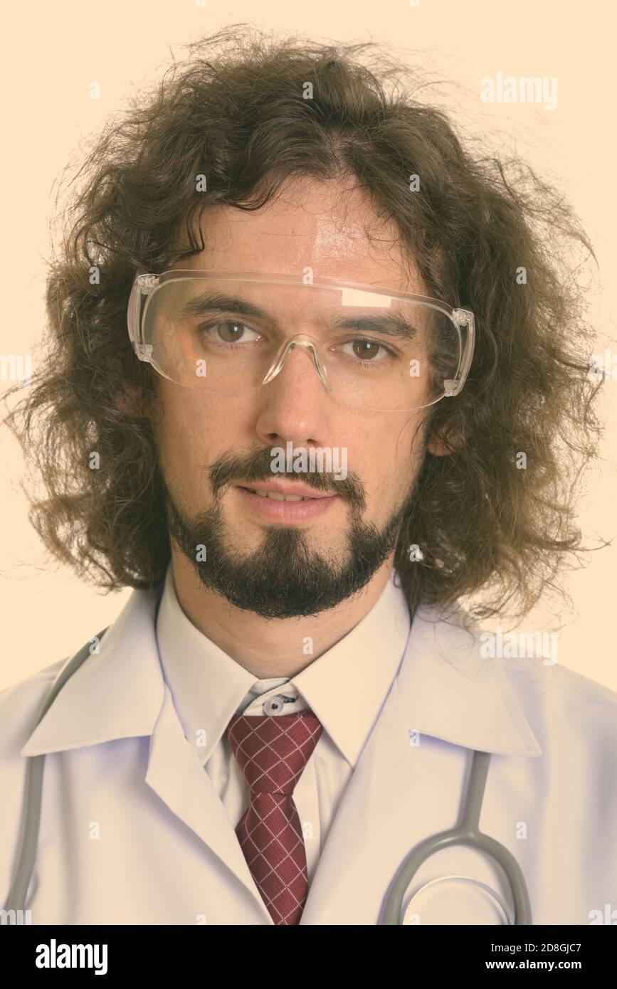 Wearing safety glasses hi-res stock photography and images - Alamy
