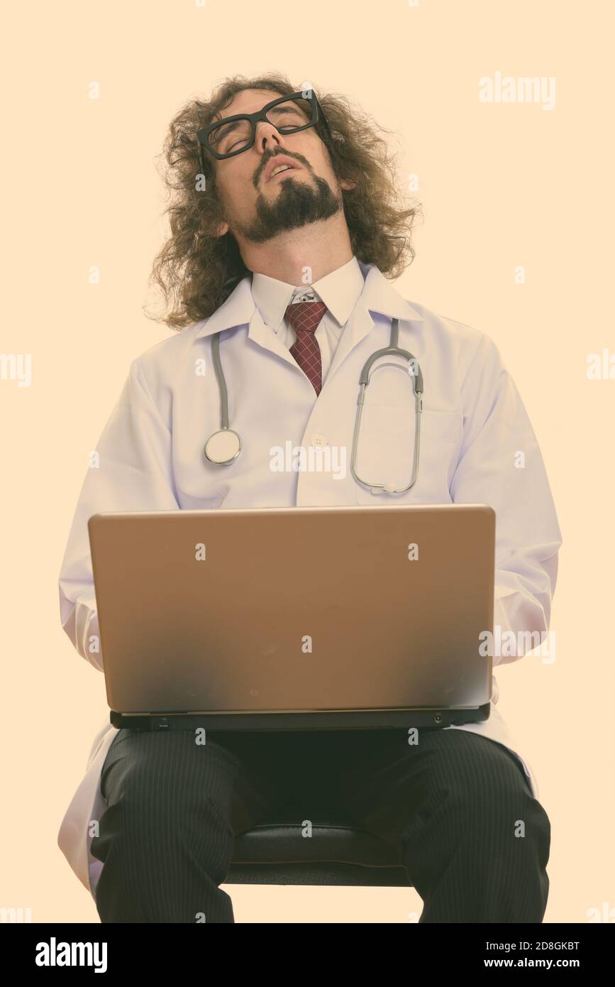 Doctor sleeping hi-res stock photography and images - Alamy