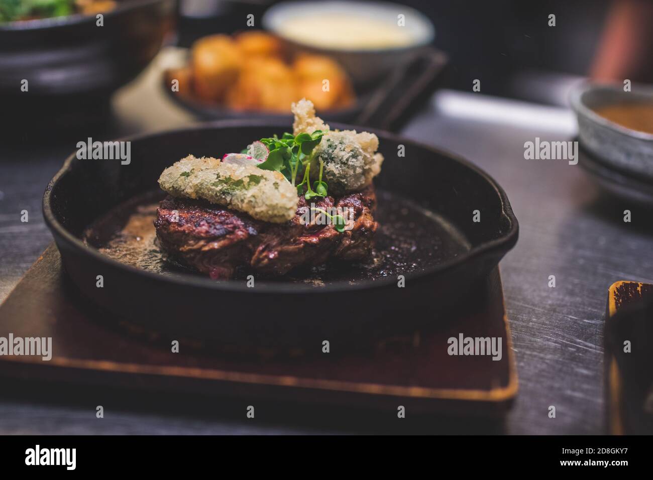 beef sirloin steak Stock Photo Alamy