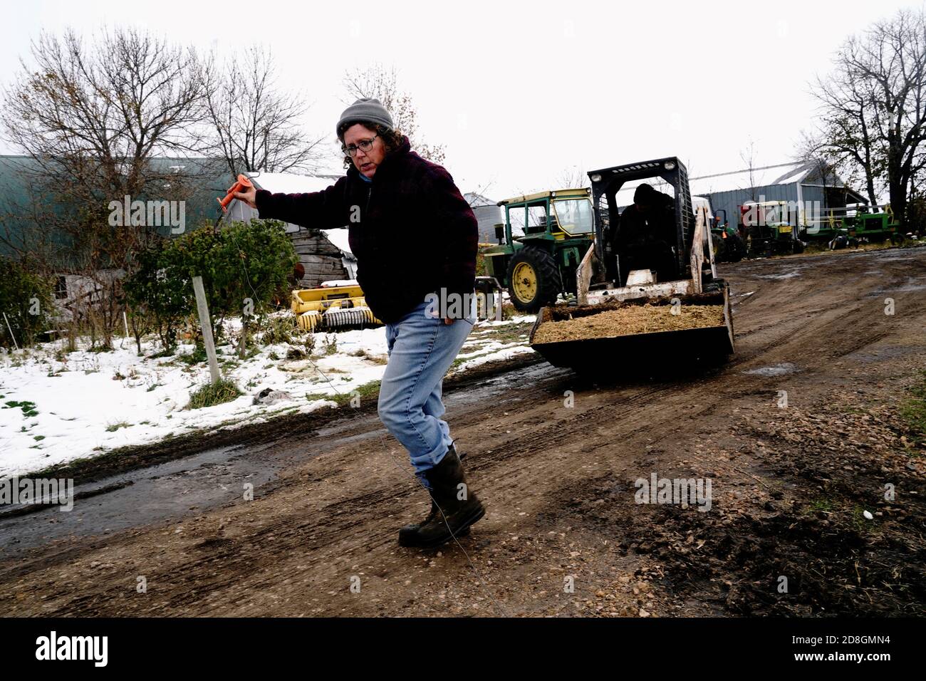 Bobcat skid loader hires stock photography and images Alamy