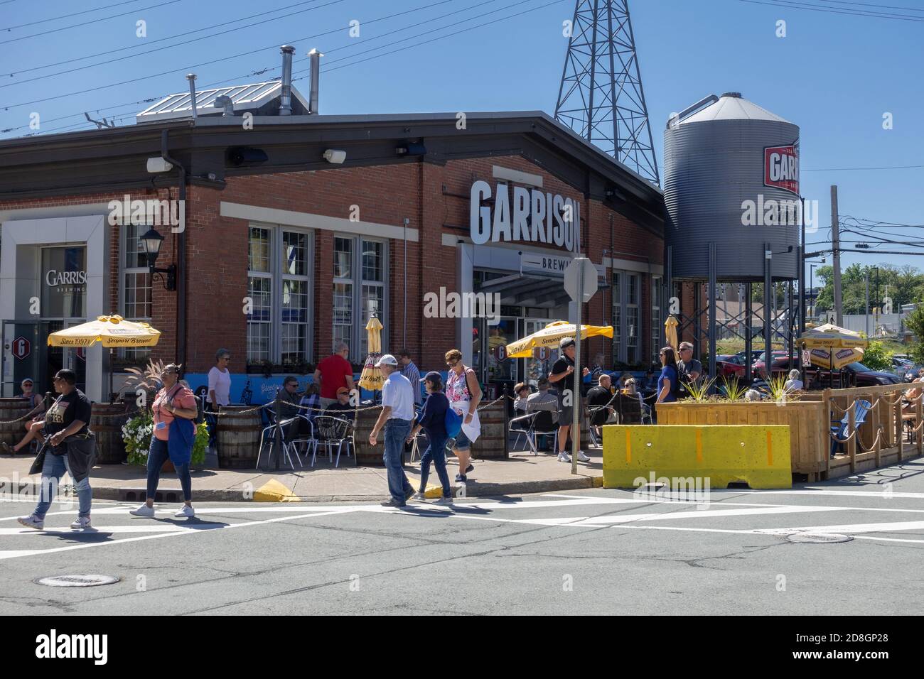 Garrison Brewery Entrance A Craft Beer Brewery At The Cruise Ship