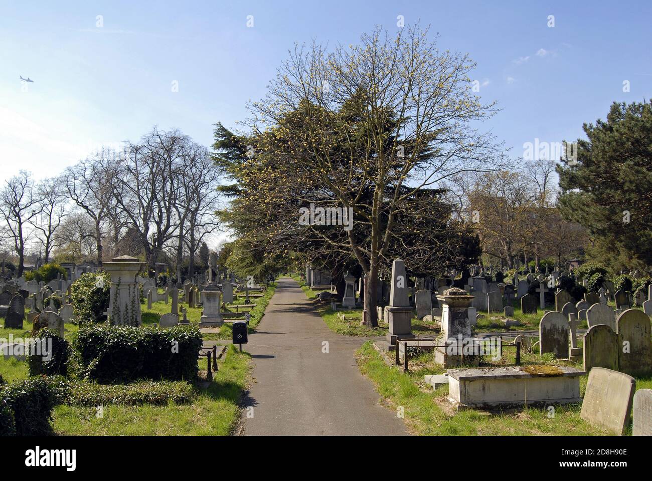 Old Brompton Cemetery Stock Photo