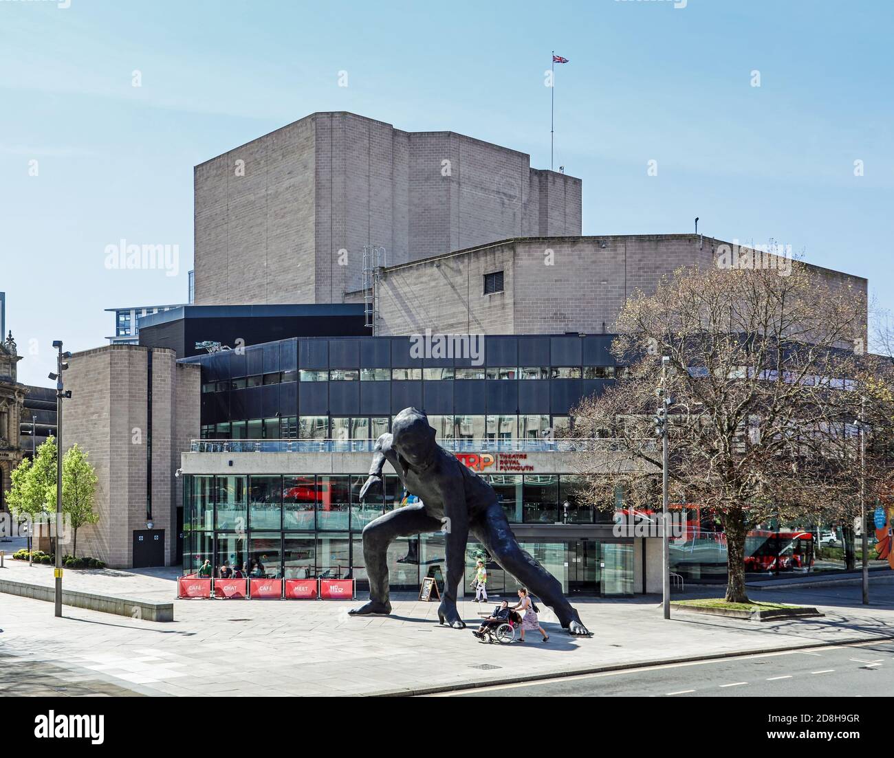 Plymouth theatre statue hires stock photography and images Alamy