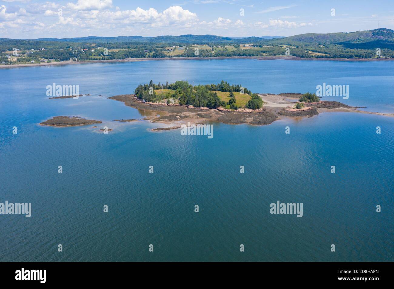 Saint Croix Island International Historic Site, Calais, Maine, USA